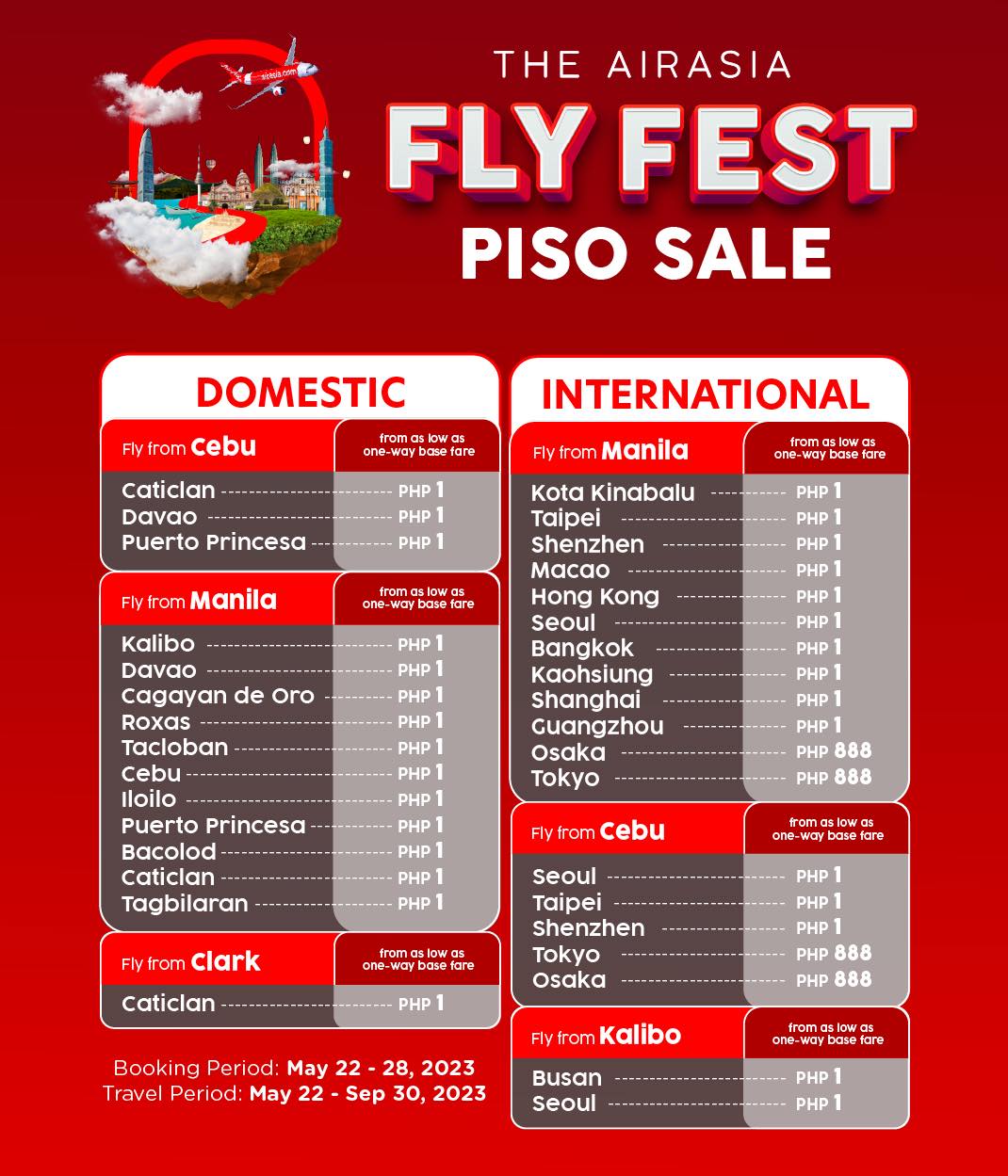 Seoul for P1? AirAsia launches PISO flights to local, international